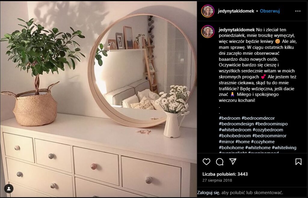 Jakie lustro wybrać, aby optycznie powiększyć sypialnie?