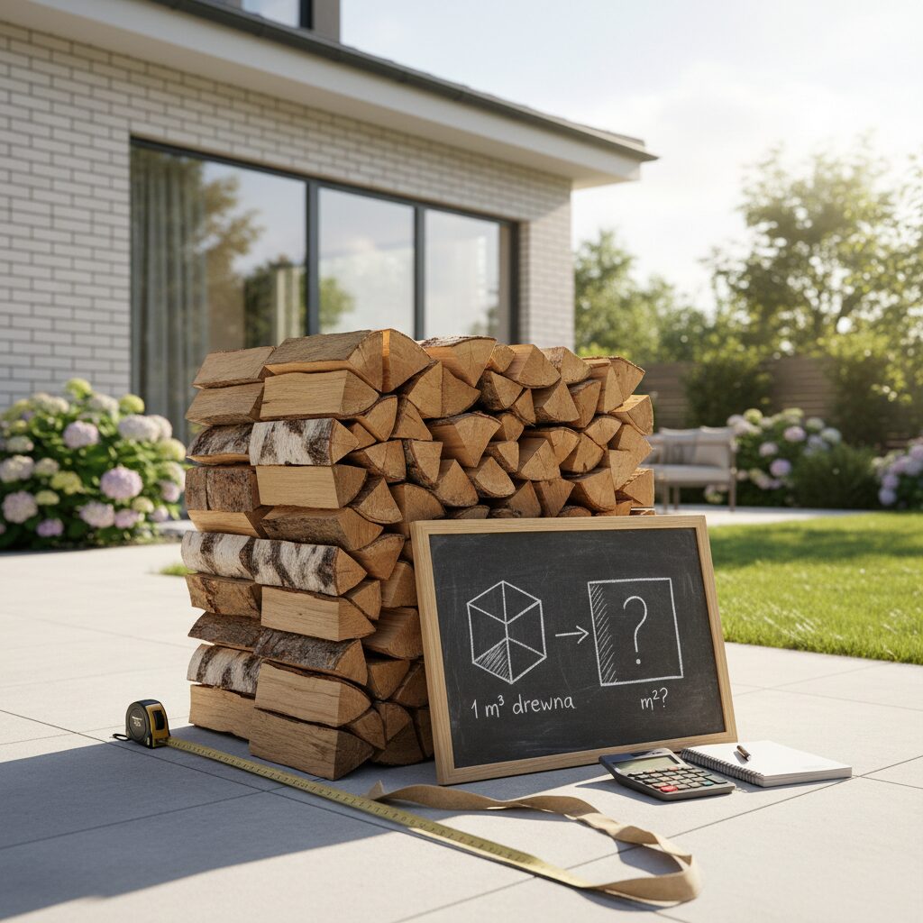 1 kubik drewna ile to m2? Praktyczny przelicznik i wzory