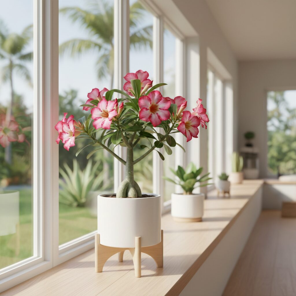 Adenium — jak uprawiać i pielęgnować różę pustyni w domu?