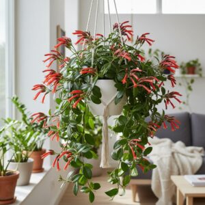Aeschynanthus — jak dbać o eszynantusa, by zachwycał kwiatami?