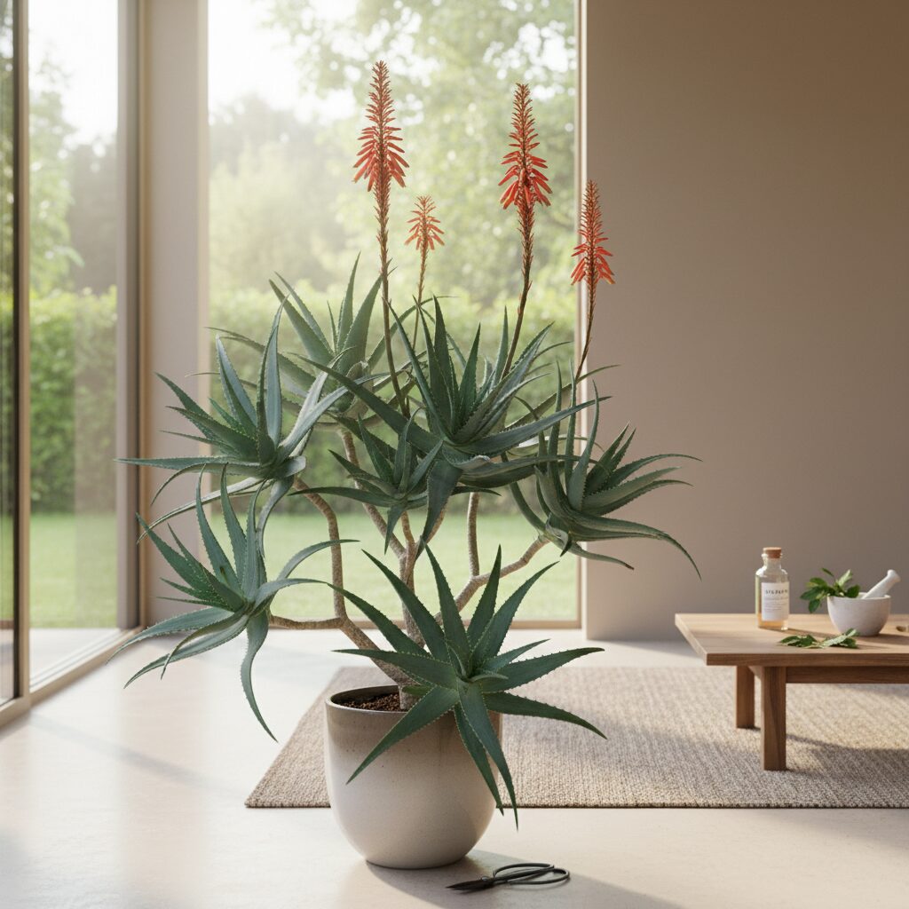 Aloes drzewiasty — jak dbać o tę roślinę i wykorzystać jej właściwości?