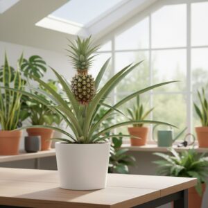 Ananas w doniczce — jak uprawiać i pielęgnować ten owoc?