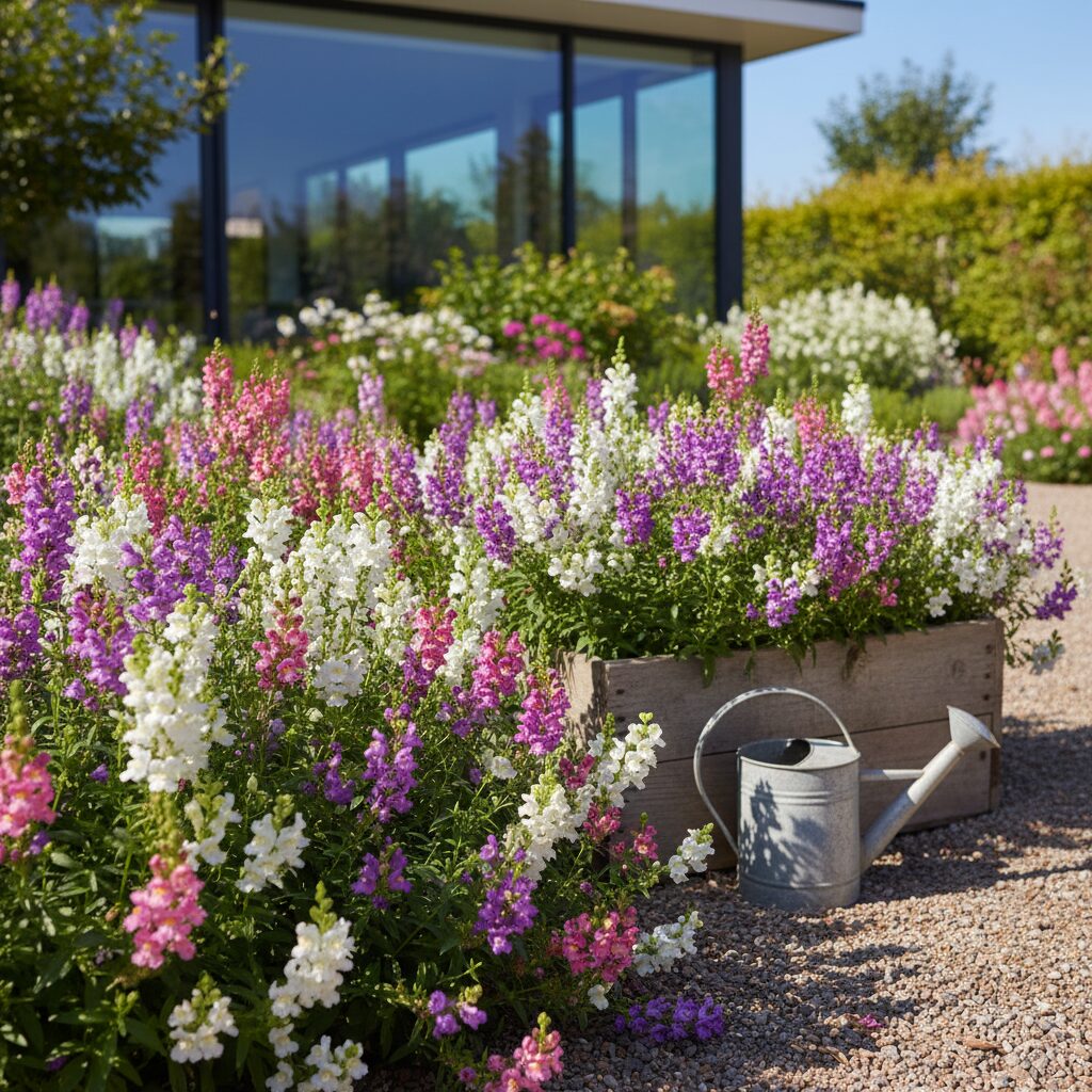 Angelonia — jak uprawiać „letni lwi pyszczek” w ogrodzie?