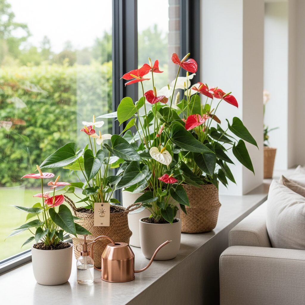 Anturium — jak pielęgnować i podlewać ten egzotyczny kwiat?