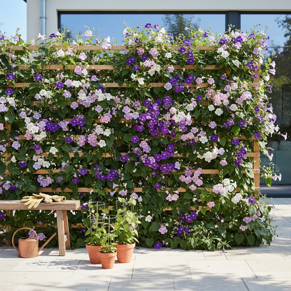 Asarina pnąca — jak uprawiać tę efektowną roślinę w ogrodzie?