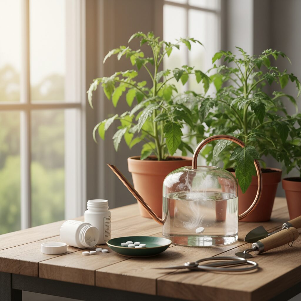 Aspiryna w ogrodzie — jak stosować ten lek dla roślin?