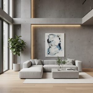 Beton architektoniczny salon — jak stworzyć nowoczesne wnętrze?