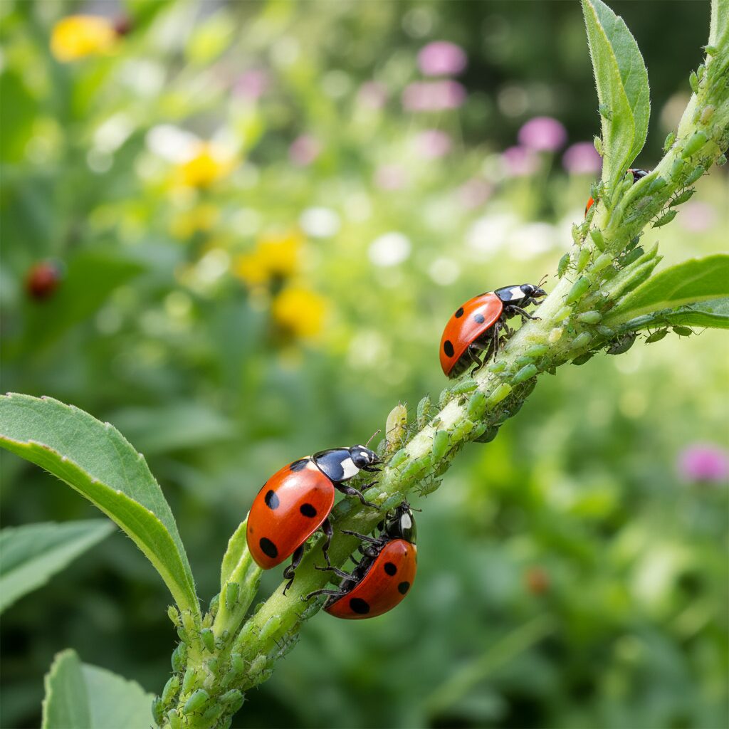 Biedronki na mszyce — jak skutecznie wykorzystać te owady?