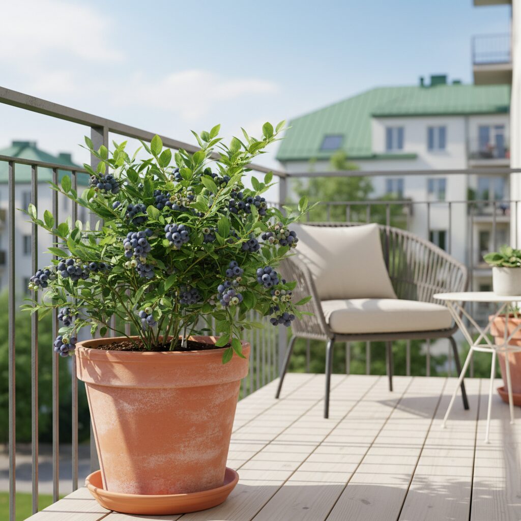 Borówka w donicy — jak uprawiać borówkę amerykańską na balkonie?