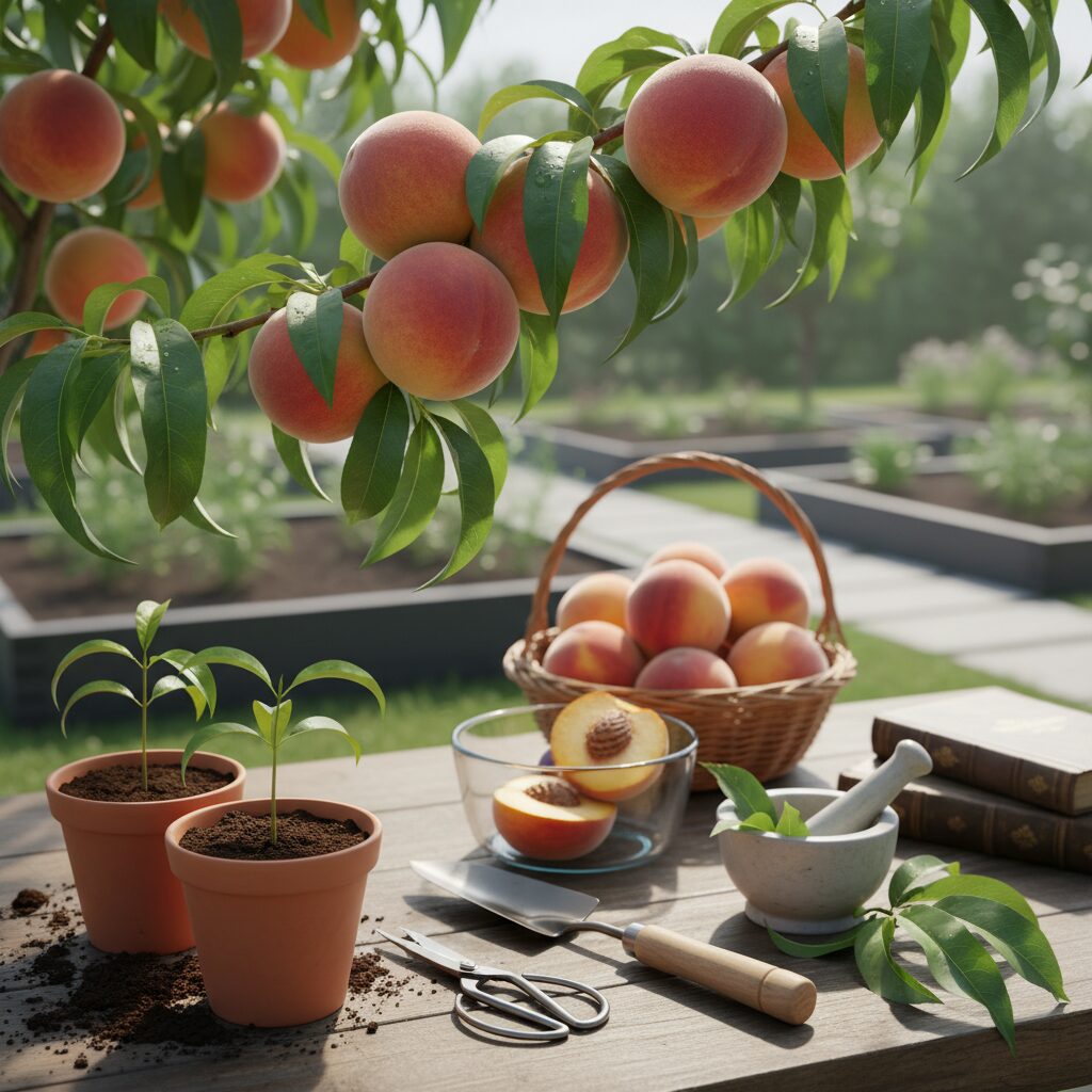 Brzoskwinia zwyczajna — uprawa, sadzonki i właściwości zdrowotne