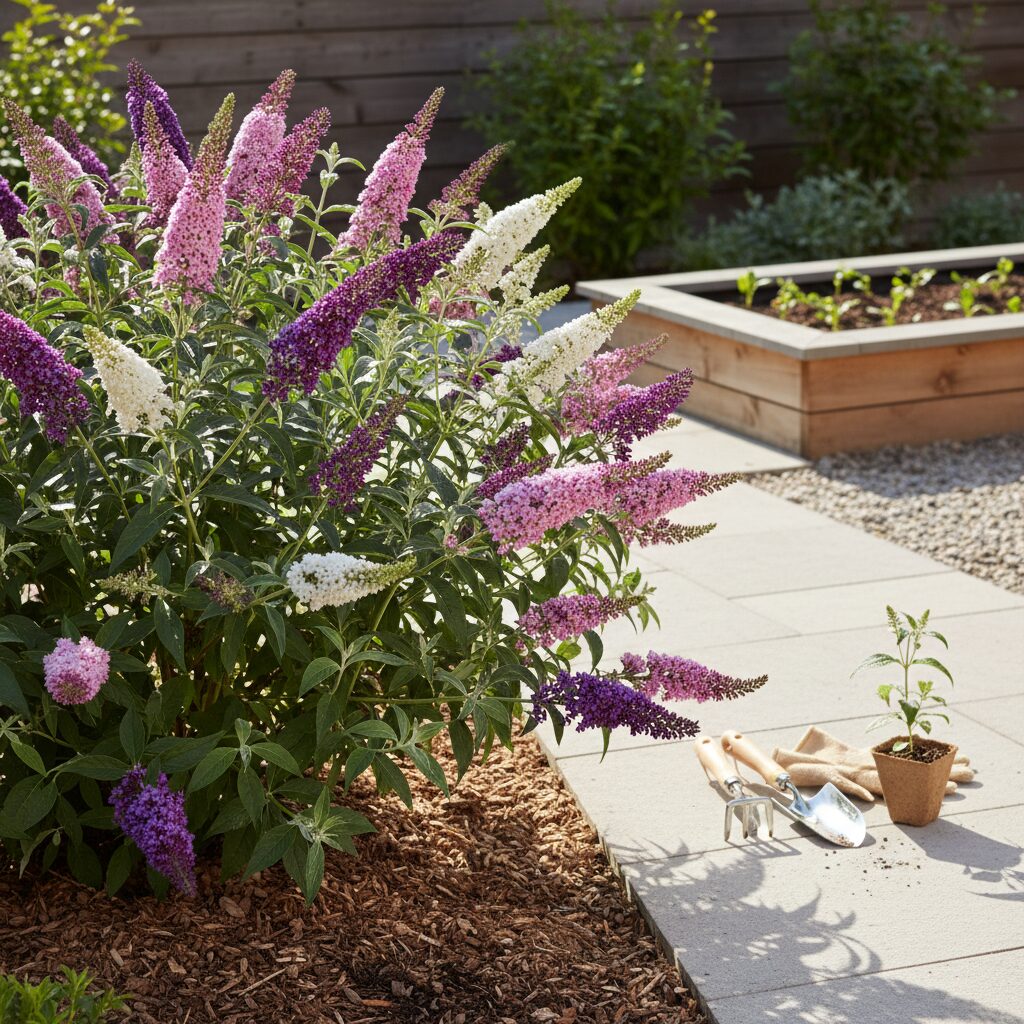 Budleja trójkolorowa kiedy sadzić? Terminy i uprawa krzewu