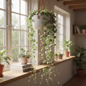 Ceropegia woodii — jak dbać o ten niezwykły sznur serc?