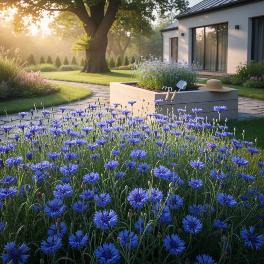 Chabry w ogrodzie — jak uprawiać te błękitne kwiaty?