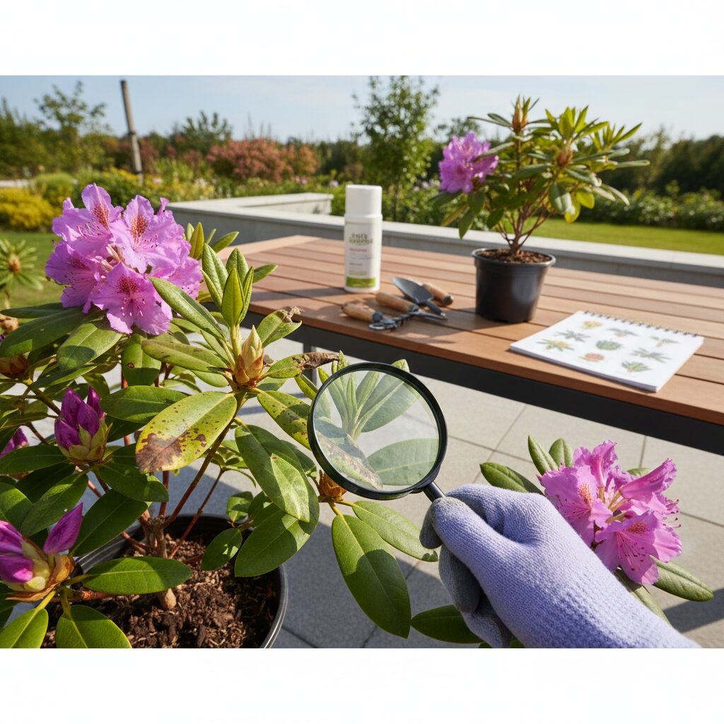 Choroby rododendronów — jak rozpoznawać i skutecznie zwalczać?