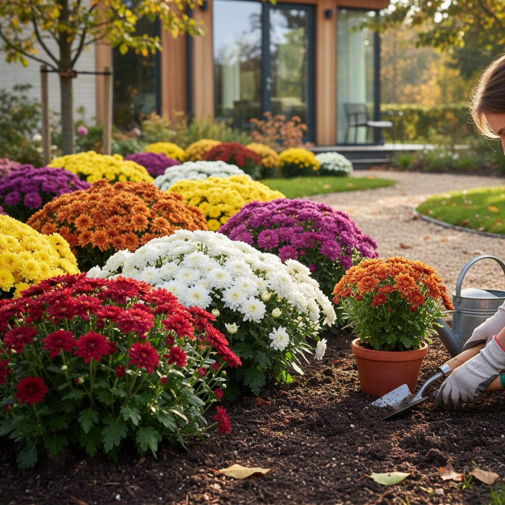 Chryzantemy uprawa — jak pielęgnować te kwiaty w ogrodzie?
