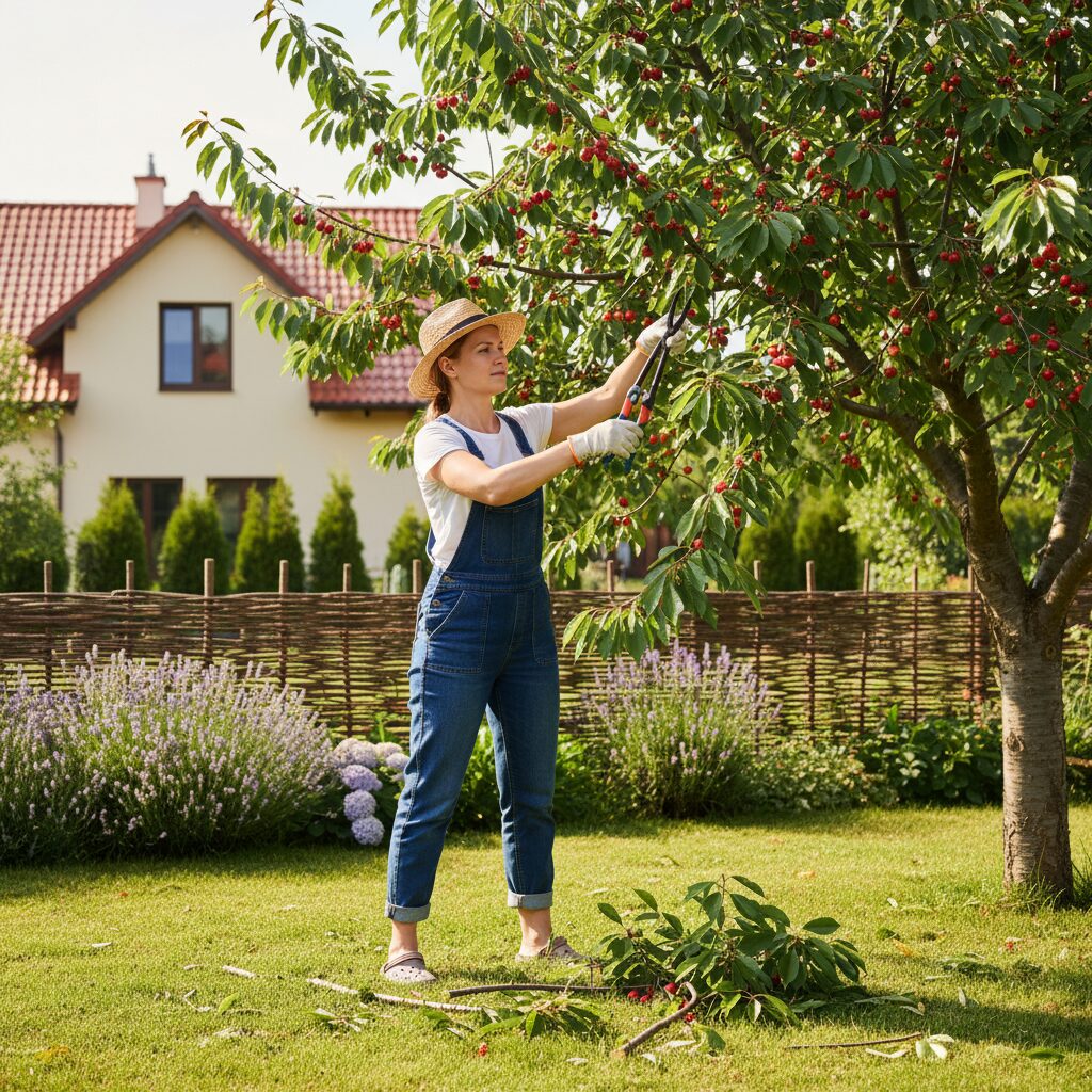 Cięcie czereśni — jak i kiedy przycinać czereśnie?