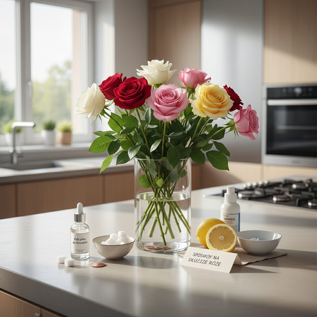 Co dodać do wody żeby róże dłużej stały? Sprawdzone sposoby