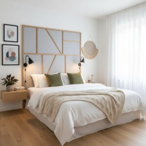 Co na ścianę przy łóżku? 10 inspiracji na modną sypialnię