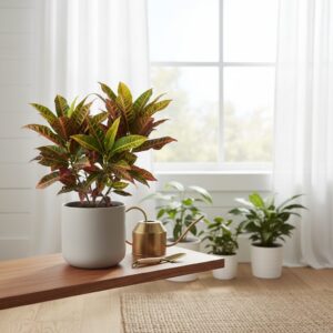 Codiaeum variegatum — jak dbać o ten kolorowy trójskrzyn?