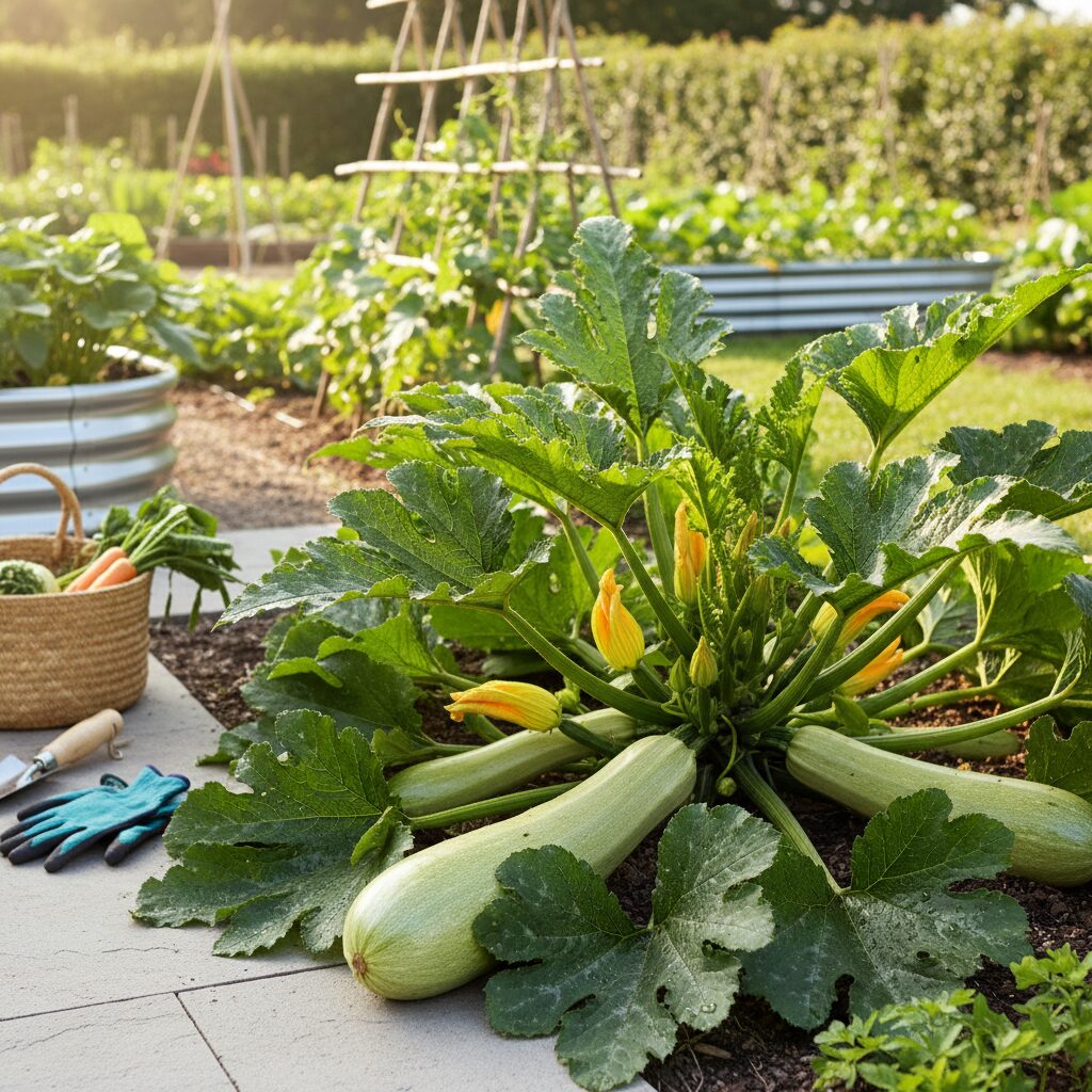 Cukinia Soraya — jak uprawiać tę plenną odmianę w ogrodzie?