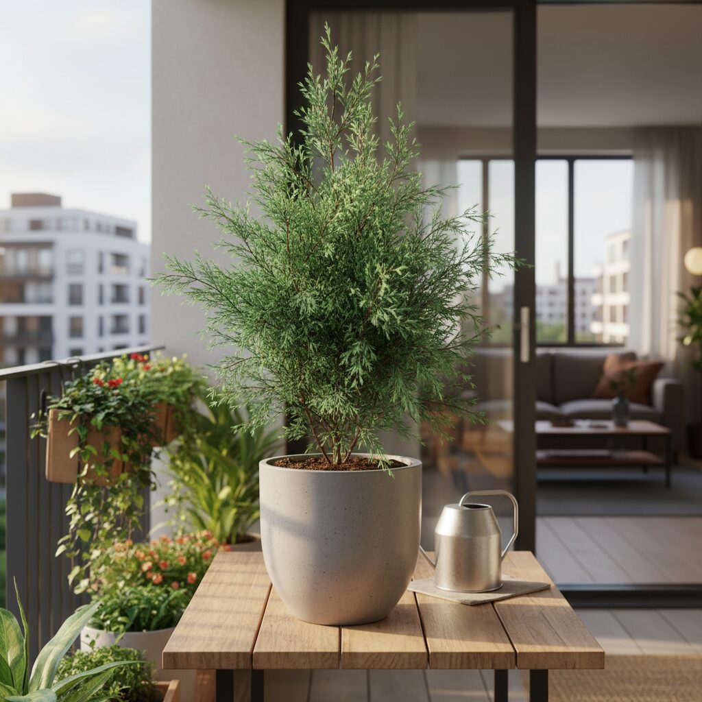 Cyprysik w doniczce — jak dbać o ten iglak w domu i na balkonie?
