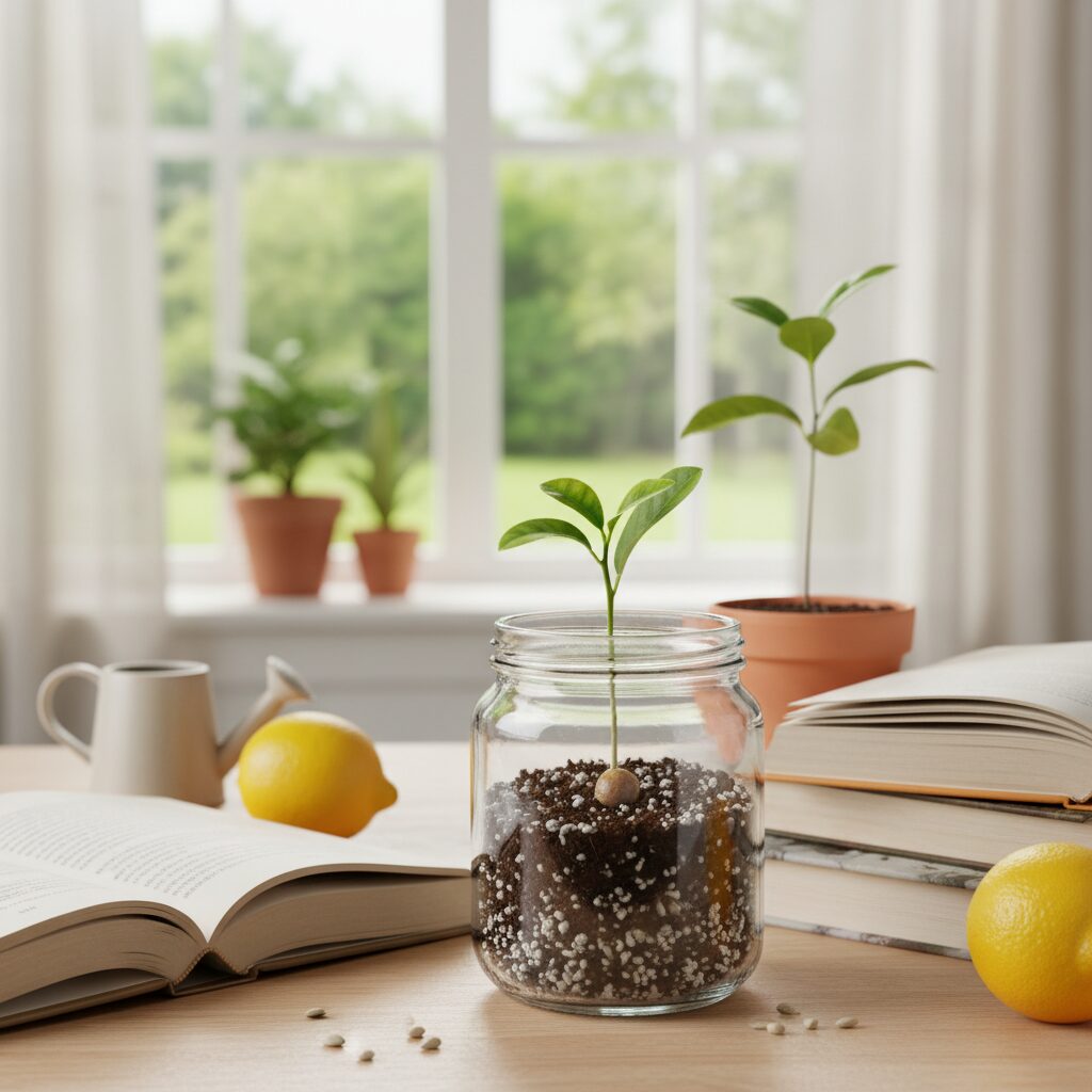 Cytryna z pestki — jak wyhodować własne drzewko cytrynowe?