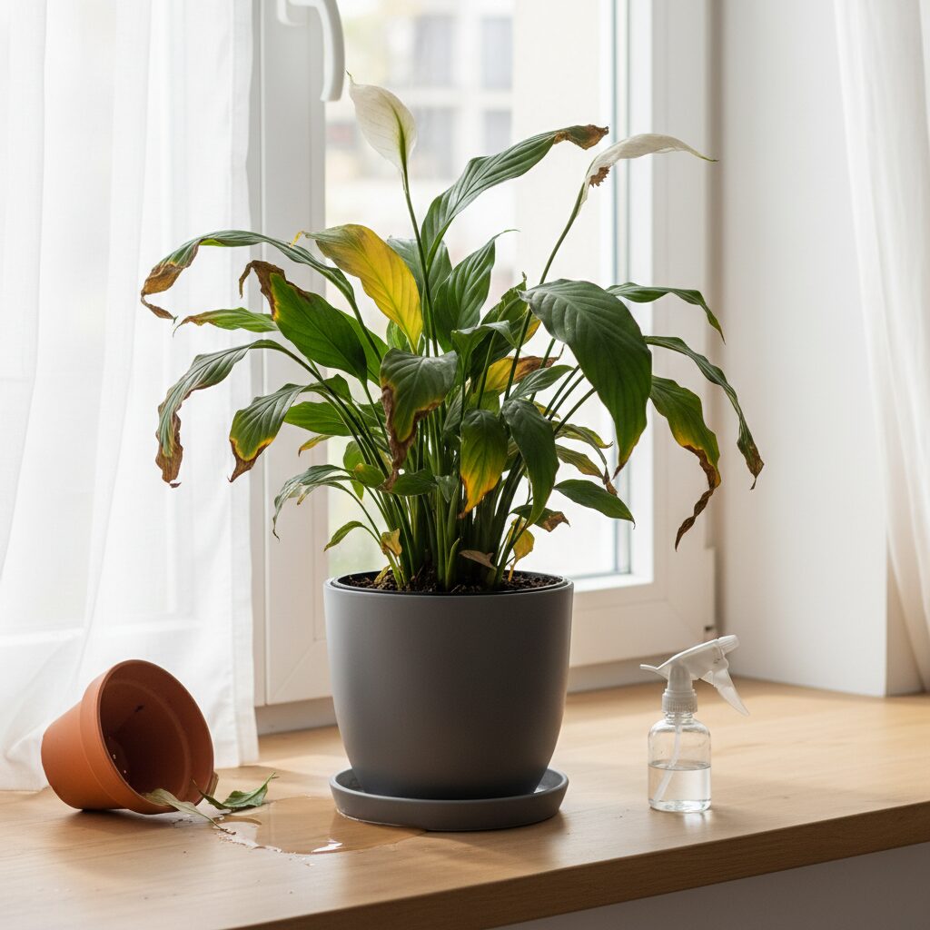 Czego nie lubi skrzydłokwiat? Poznaj 7 największych błędów