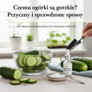 Czemu ogórki są gorzkie? Przyczyny i sprawdzone sposoby