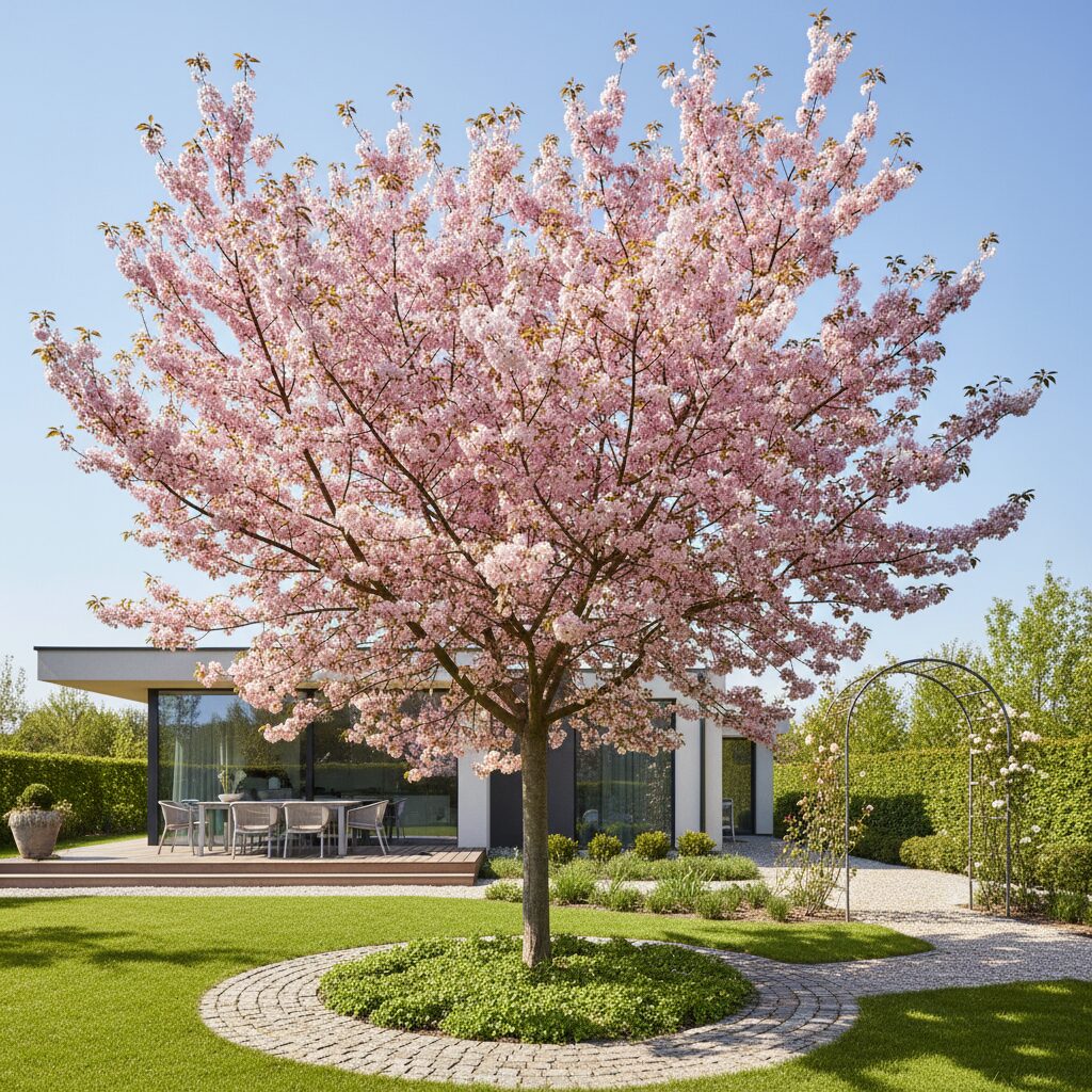 Czeremcha Colorata — jak uprawiać to drzewo o różowych kwiatach?