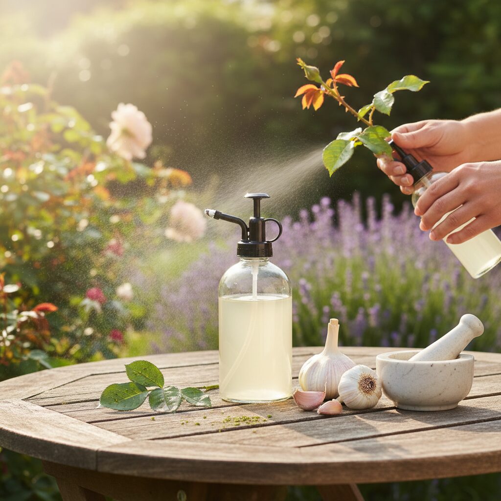 Czosnek na mszyce — jak przygotować skuteczny oprysk?