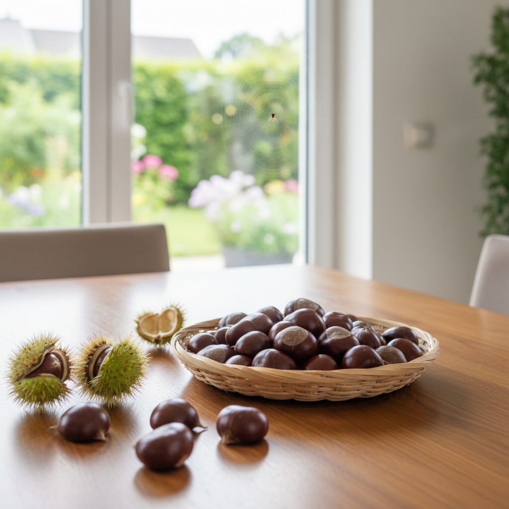 Czy kasztany odstraszają pająki? Sprawdź domowe sposoby