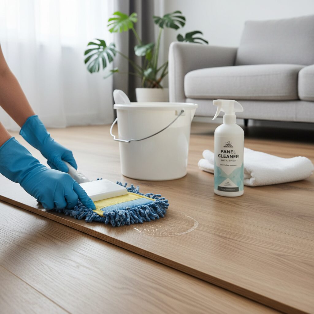 Czym myć panele podłogowe matowe — ekspert radzi