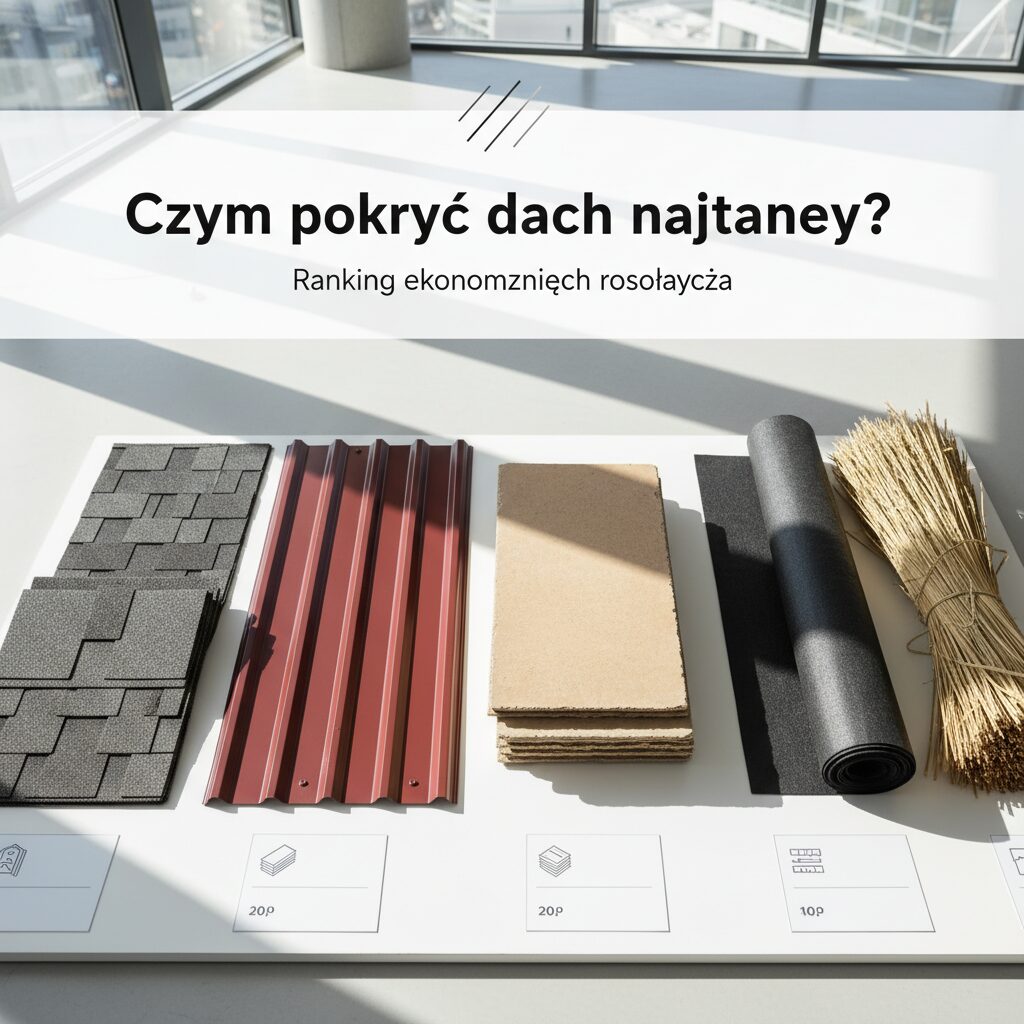 Czym pokryć dach najtaniej? Ranking ekonomicznych rozwiązań