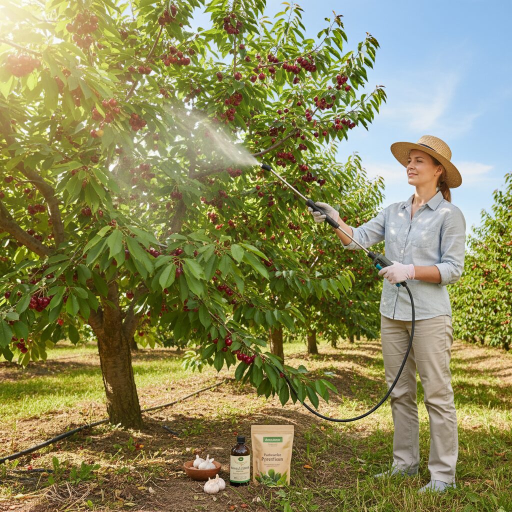 Czym pryskać czereśnie na robaki? Skuteczne sposoby i terminy