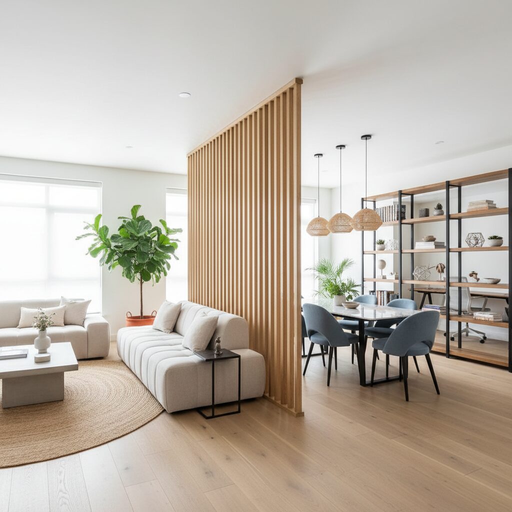 Czym przedzielić pokój? Zdjęcia, inspiracje i sprawdzone triki