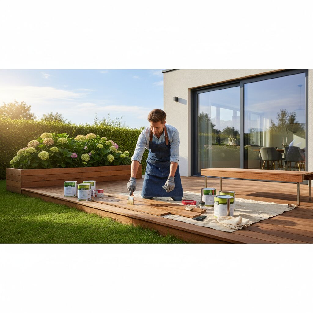 Czym zabezpieczyć drewno na zewnątrz przed słońcem i deszczem?