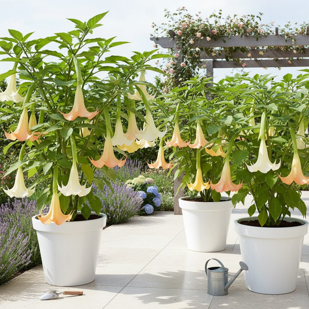 Datura uprawa — jak dbać o anielskie trąby w ogrodzie?