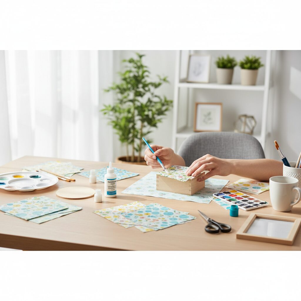 Decoupage krok po kroku — jak zacząć przygodę z tą techniką?