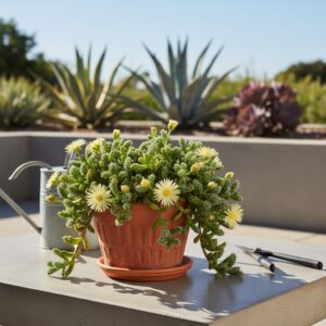 Delosperma echinatum — jak uprawiać tę niezwykłą roślinę?