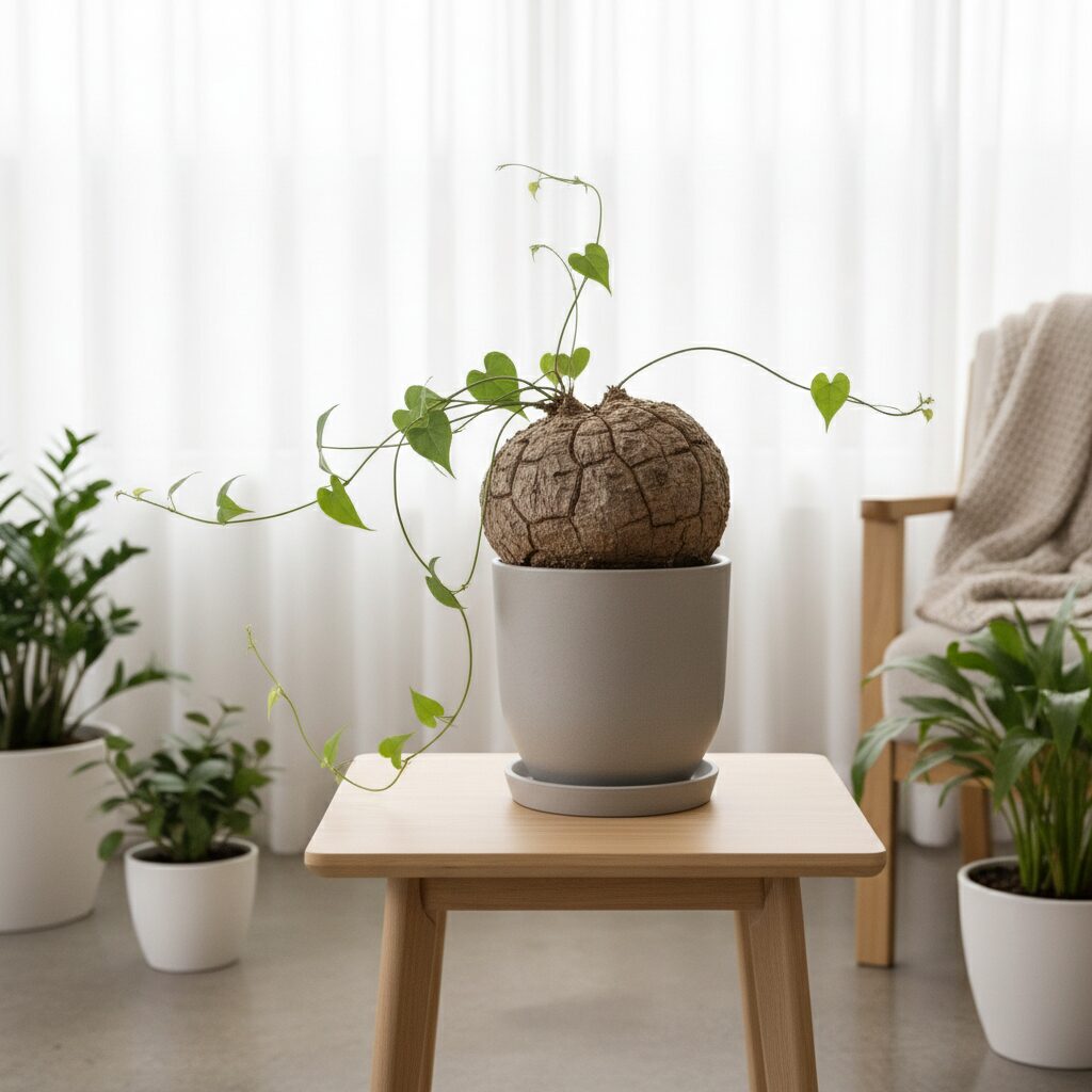 Dioscorea elephantipes — jak uprawiać żółwią roślinę w domu?