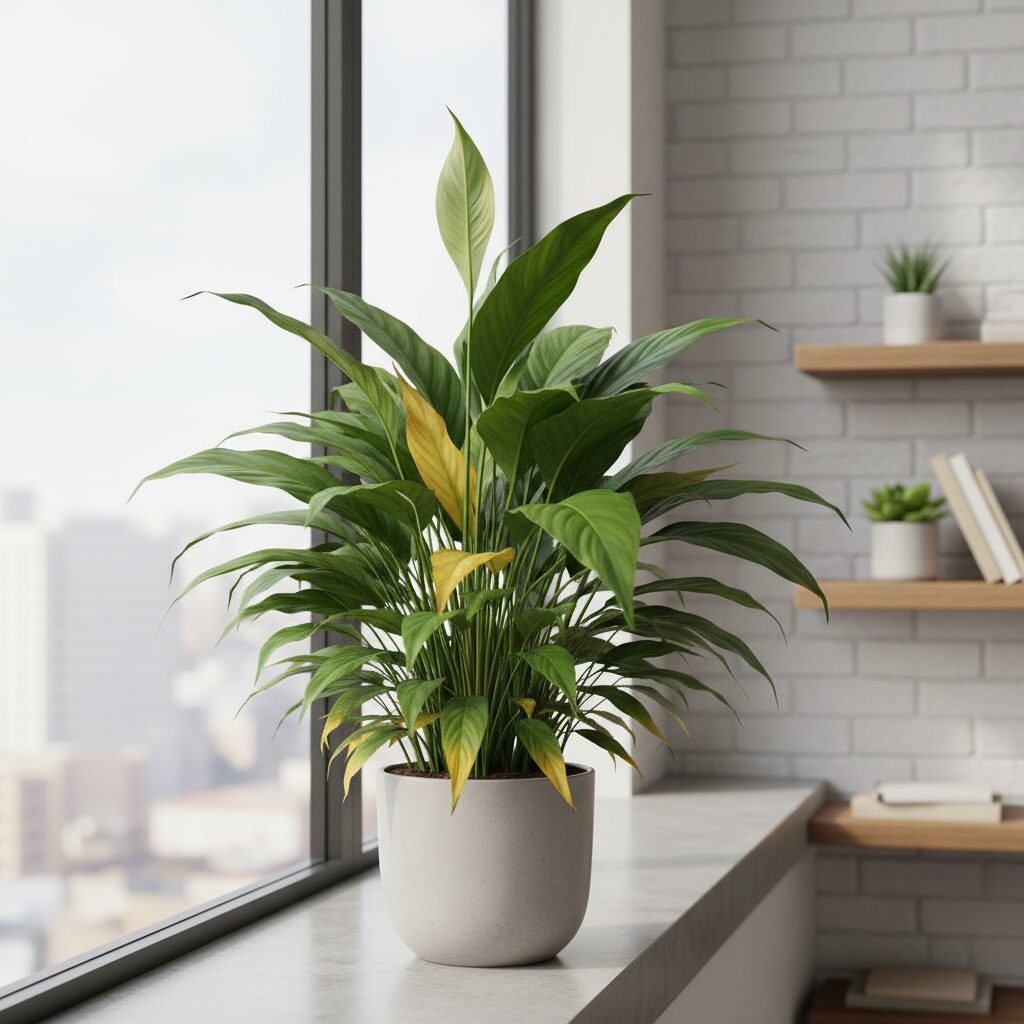 Dlaczego liście skrzydłokwiatu żółkną? Poznaj przyczyny