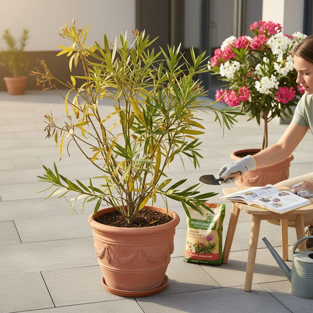 Dlaczego oleander nie kwitnie? Poznaj przyczyny i rozwiązania