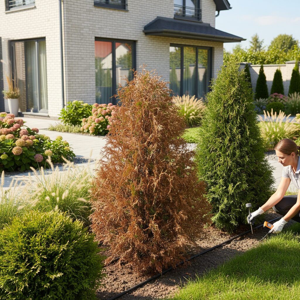 Dlaczego tuja brązowieje? Poznaj najczęstsze przyczyny i ratunek