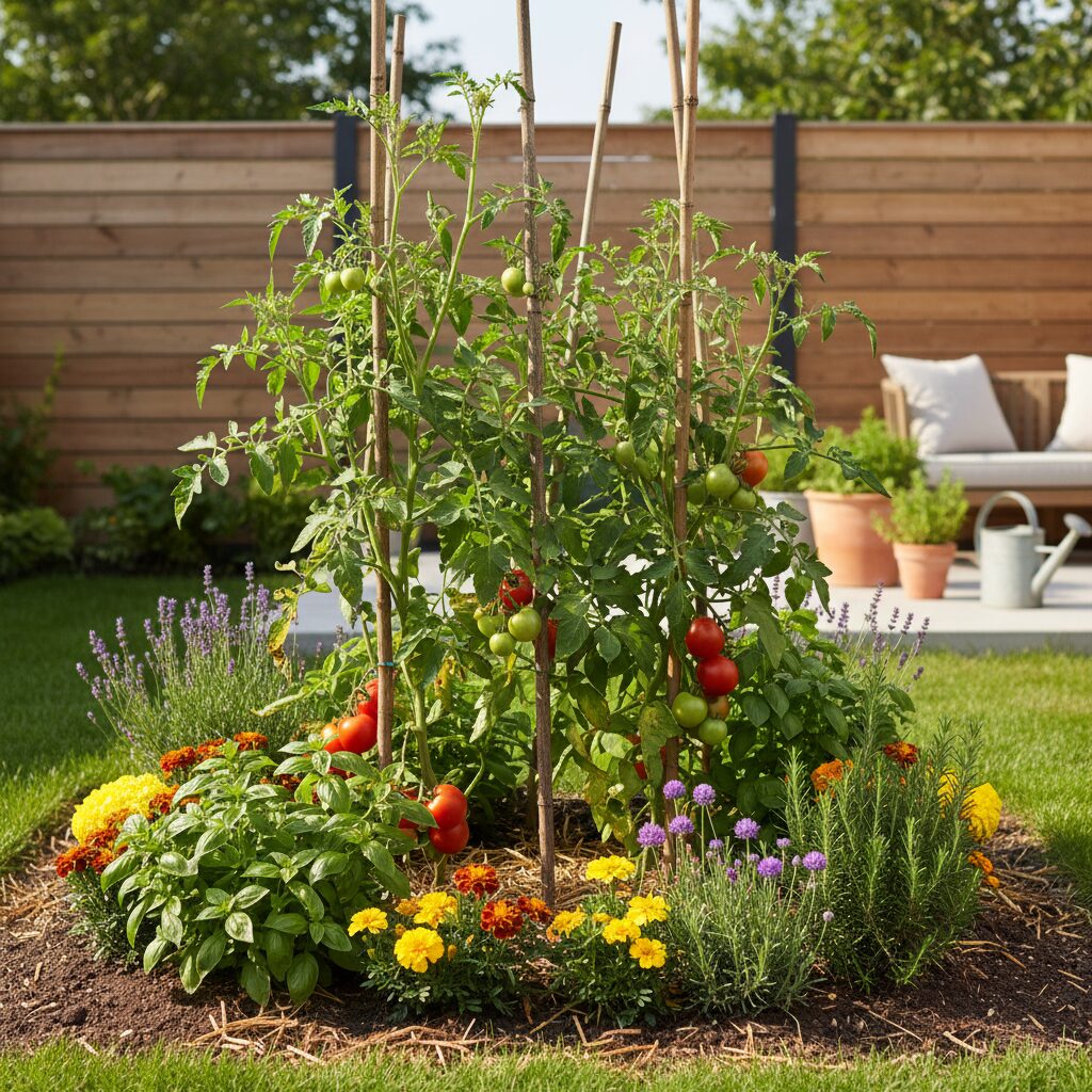 Jakie jest najlepsze dobre sąsiedztwo dla pomidorów?