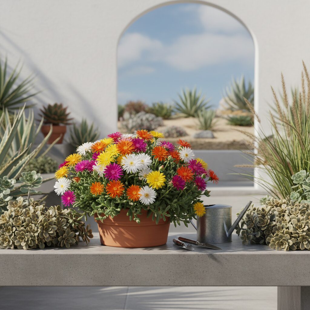 Dorotka stokrotkowata — jak uprawiać ten barwny sukulent?