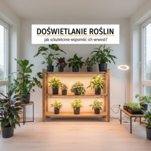 Doświetlanie roślin — jak skutecznie wspomóc ich wzrost?