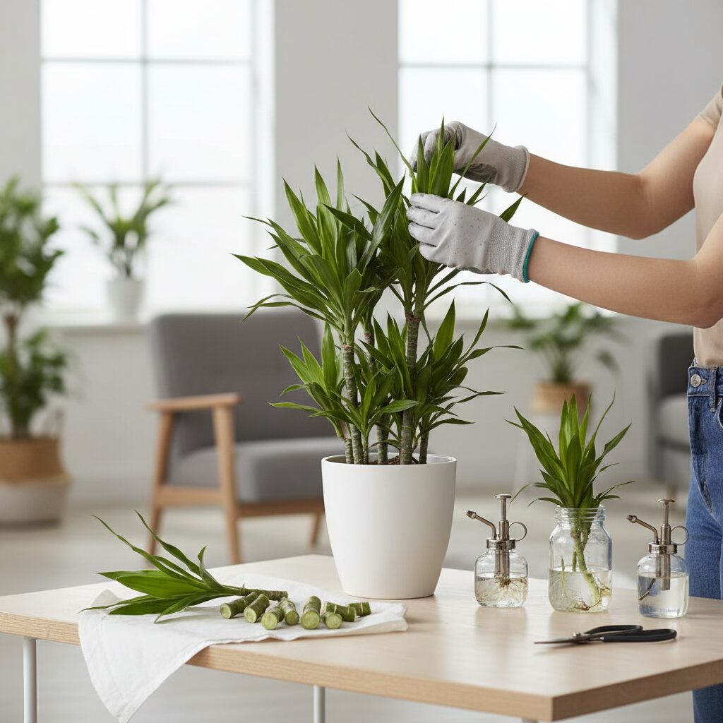 Dracena rozmnażanie — jak skutecznie odmłodzić roślinę?