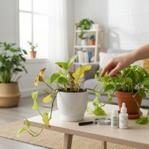 Epipremnum choroby — jak rozpoznać i leczyć Twoje pnącze?