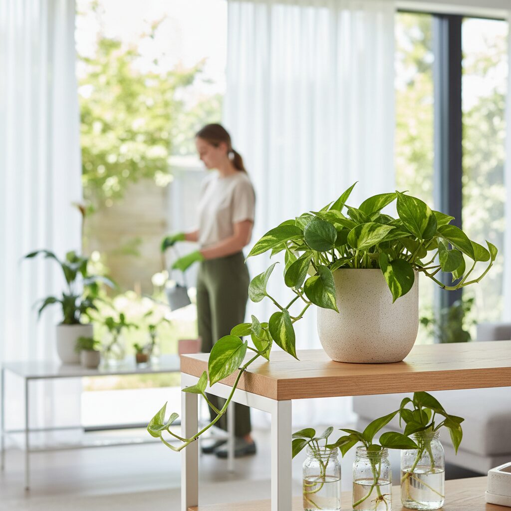 Jak uprawiać epipremnum global green? Kompletny przewodnik