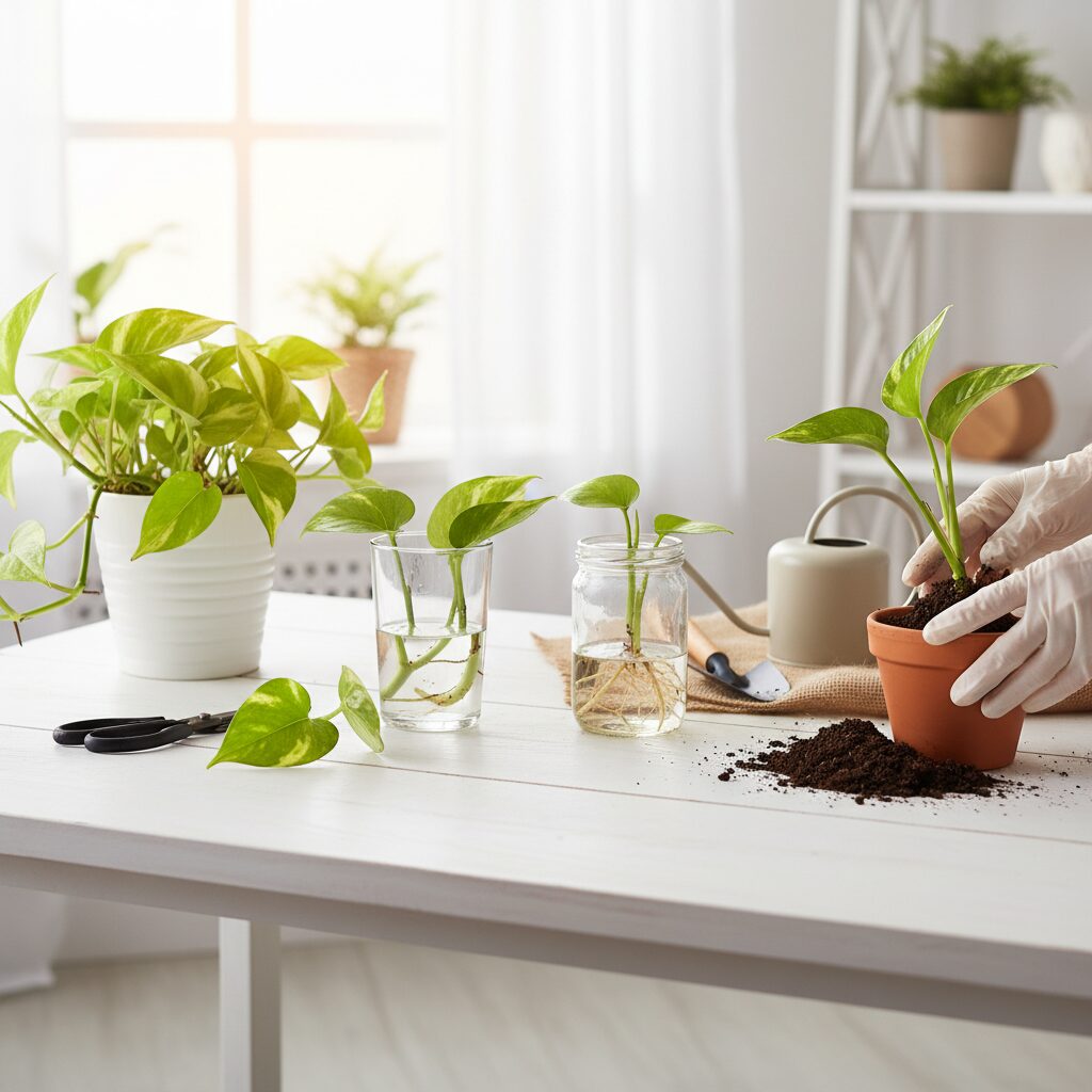 Epipremnum rozmnażanie — kompletny poradnik krok po kroku